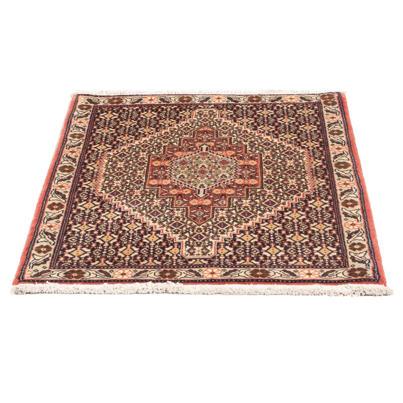 Senneh Teppich 74x100cm - Perserteppich - dunkelblau