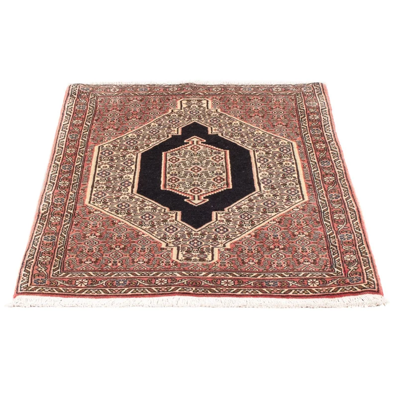 Senneh Teppich 74x112cm - Perserteppich - dunkelblau