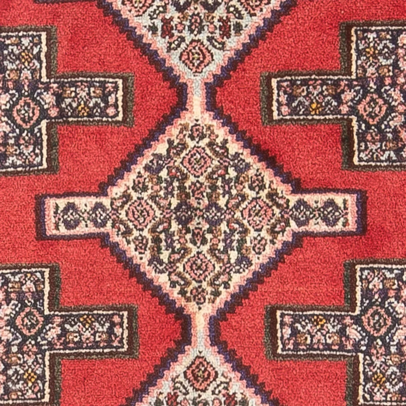 Senneh Teppich 72x98cm - Perserteppich - rot