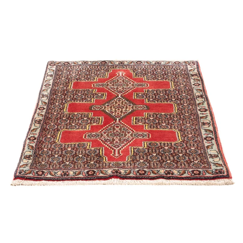 Senneh Teppich 73x103cm - Perserteppich - rot