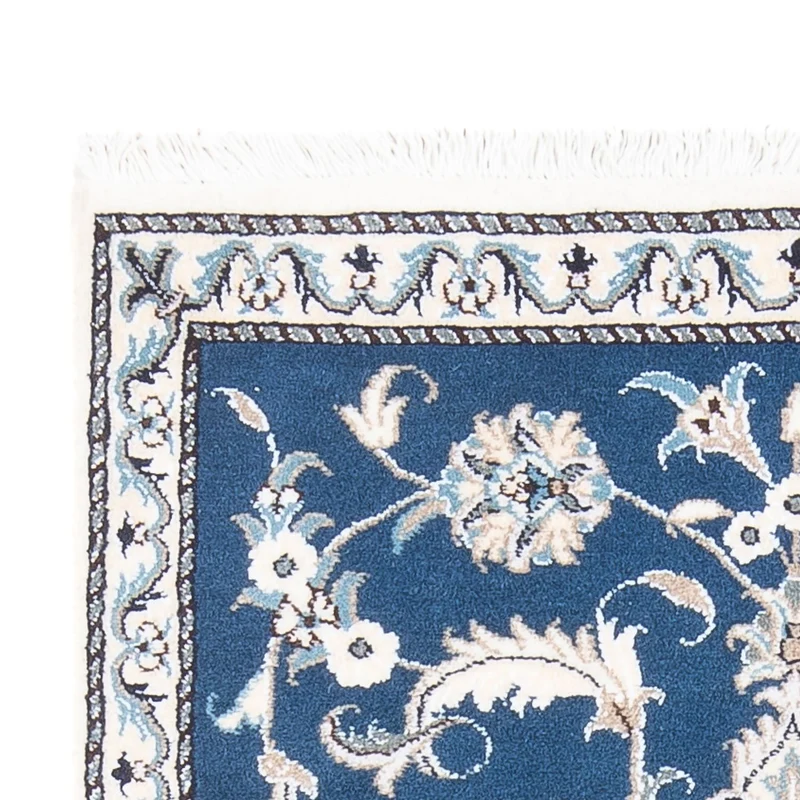 Nain Teppich 90x140cm - Perserteppich - blau