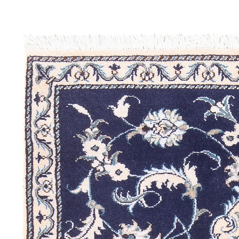 Nain Teppich 90x140cm - Perserteppich - dunkelblau