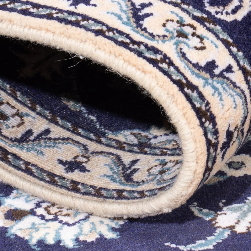 Nain Teppich 90x140cm - Perserteppich - dunkelblau