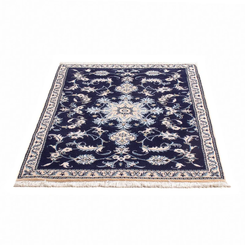 Nain Teppich 90x140cm - Perserteppich - dunkelblau