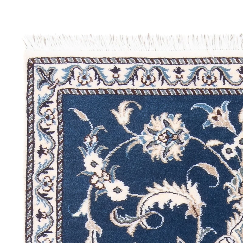 Nain Teppich 90x140cm - Perserteppich - dunkelblau