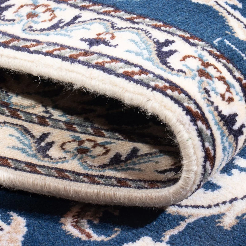 Nain Teppich 90x140cm - Perserteppich - dunkelblau