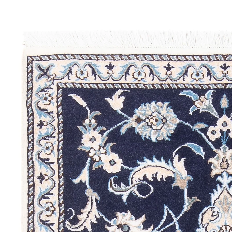Nain Teppich 90x140cm - Perserteppich - dunkelblau