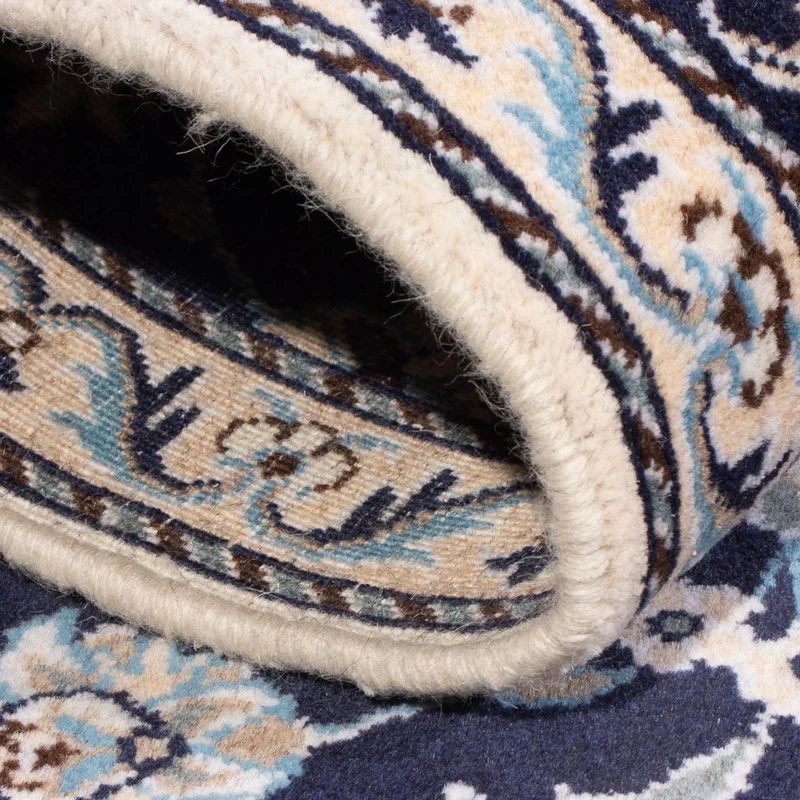 Nain Teppich 90x140cm - Perserteppich - dunkelblau