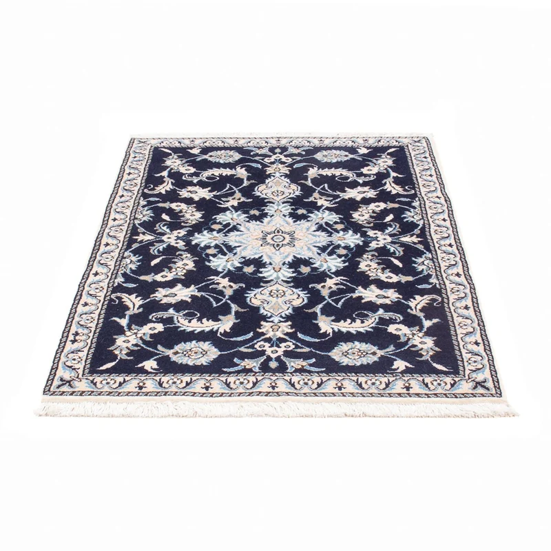 Nain Teppich 90x140cm - Perserteppich - dunkelblau