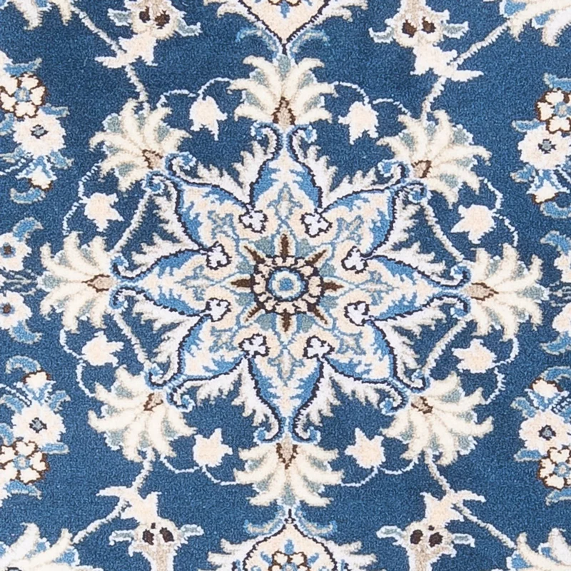 Nain Teppich 90x140cm - Perserteppich - blau