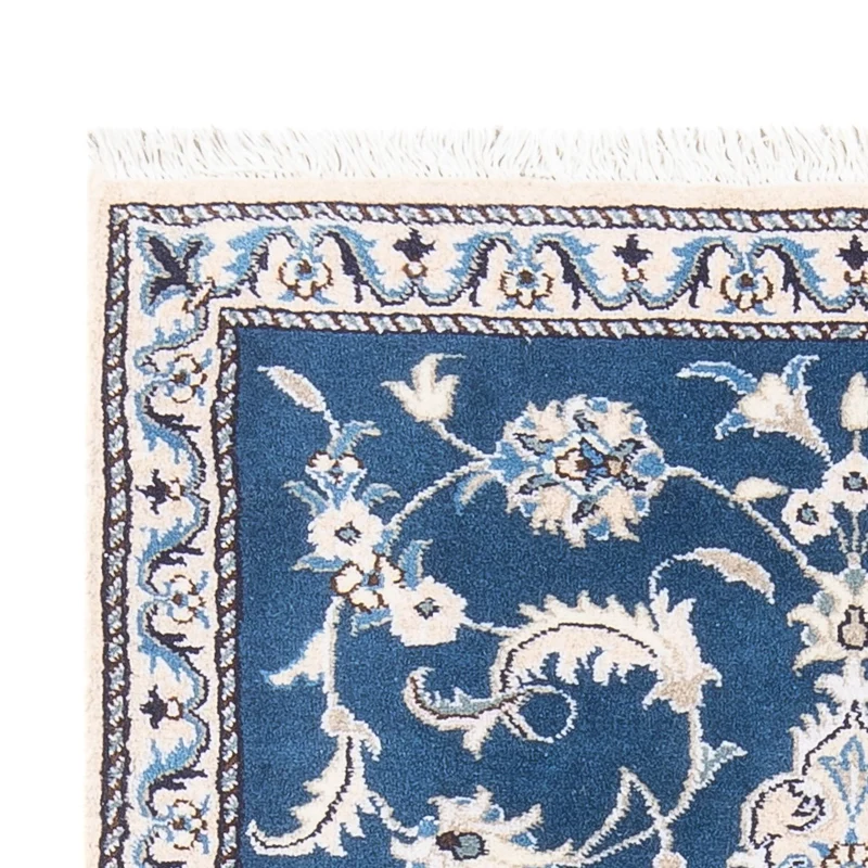 Nain Teppich 90x140cm - Perserteppich - blau