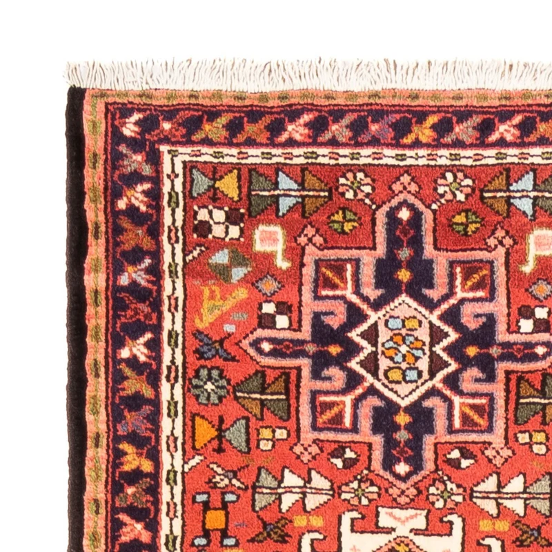 Qaraja Teppich 70x280cm - Perserteppich - rot