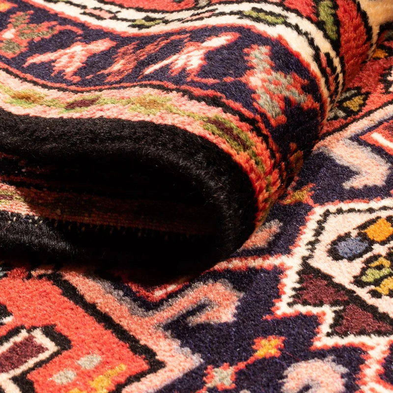 Qaraja Teppich 70x280cm - Perserteppich - rot