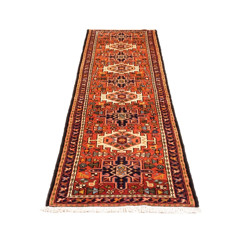 Qaraja Teppich 70x280cm - Perserteppich - rot