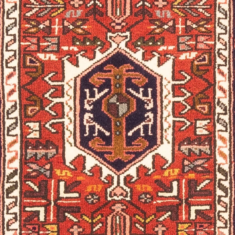Qaraja Teppich 70x282cm - Perserteppich - rot