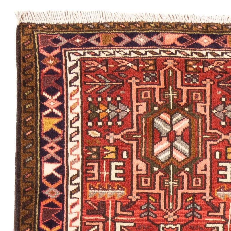 Qaraja Teppich 70x282cm - Perserteppich - rot
