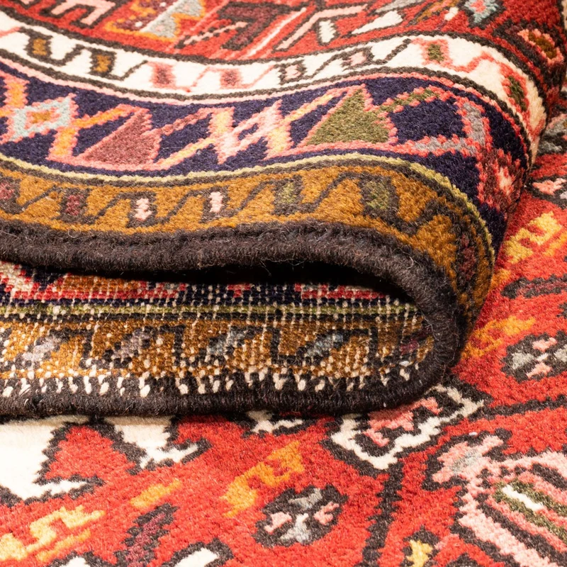 Qaraja Teppich 70x282cm - Perserteppich - rot