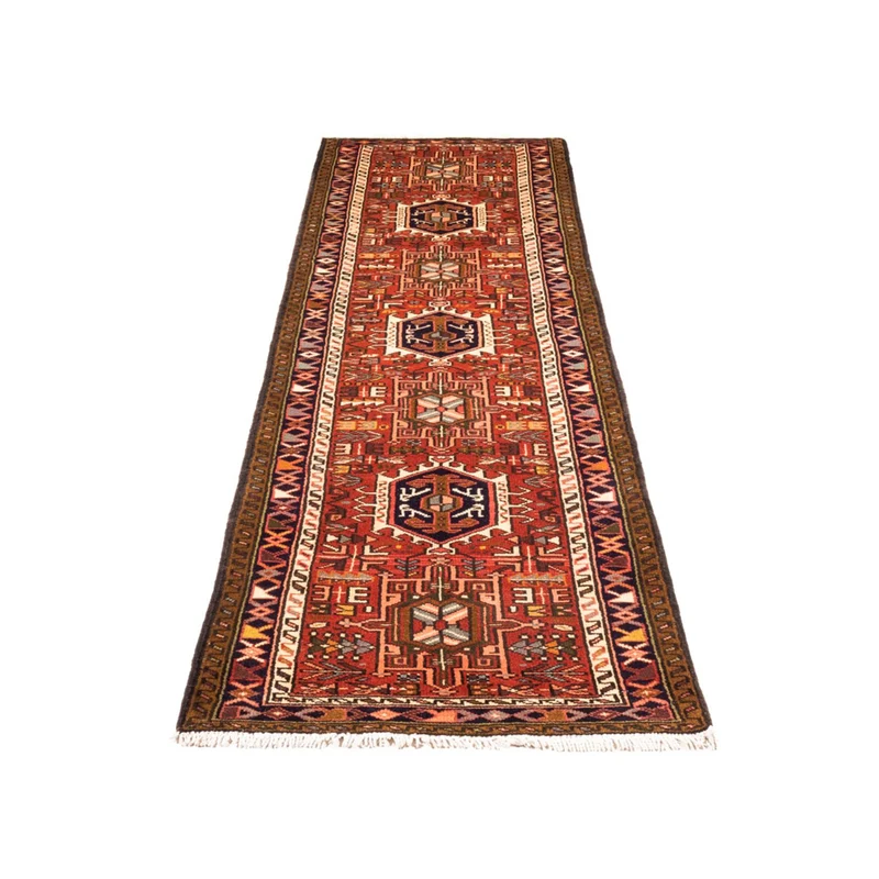 Qaraja Teppich 70x282cm - Perserteppich - rot