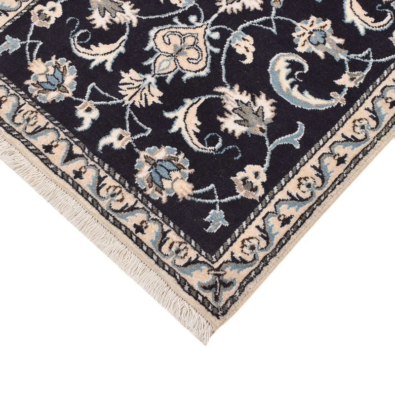 Nain - 12La Teppich 71x137cm - Perserteppich - dunkelblau