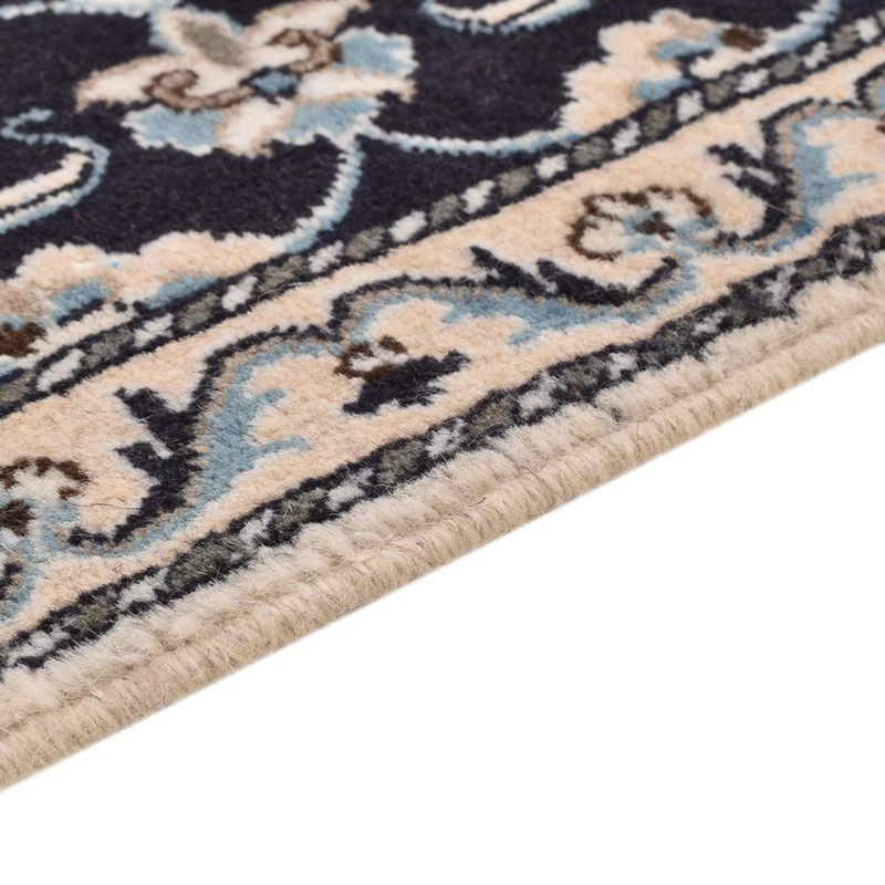 Nain - 12La Teppich 71x137cm - Perserteppich - dunkelblau