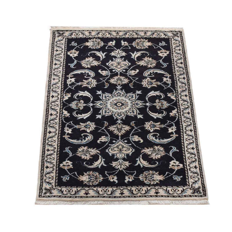 Nain - 12La Teppich 69x135cm - Perserteppich - dunkelblau