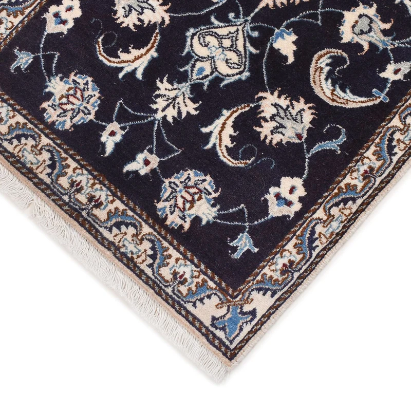 Perserteppich - Nain - 67 x 138 cm - dunkelblau