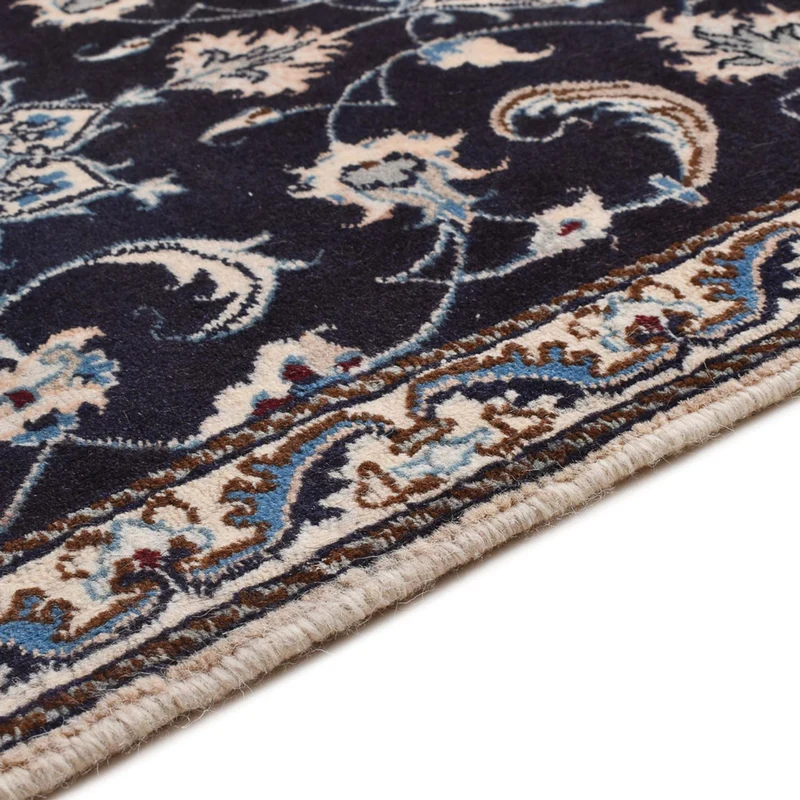 Perserteppich - Nain - 67 x 138 cm - dunkelblau