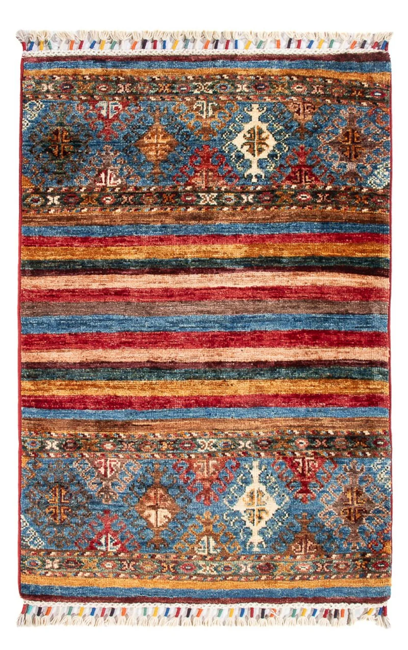 Shal Teppich 63x94cm - Orientteppich - mehrfarbig