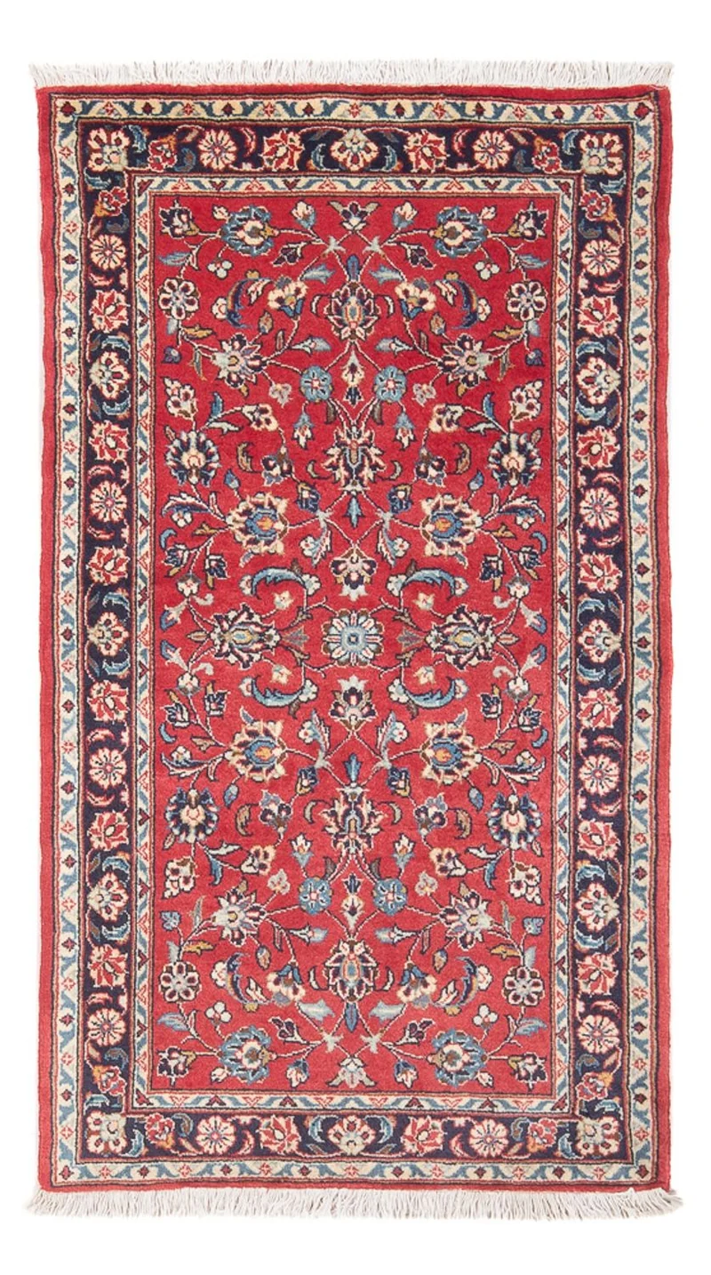 Keshan Teppich 74x140cm - Perserteppich - rot