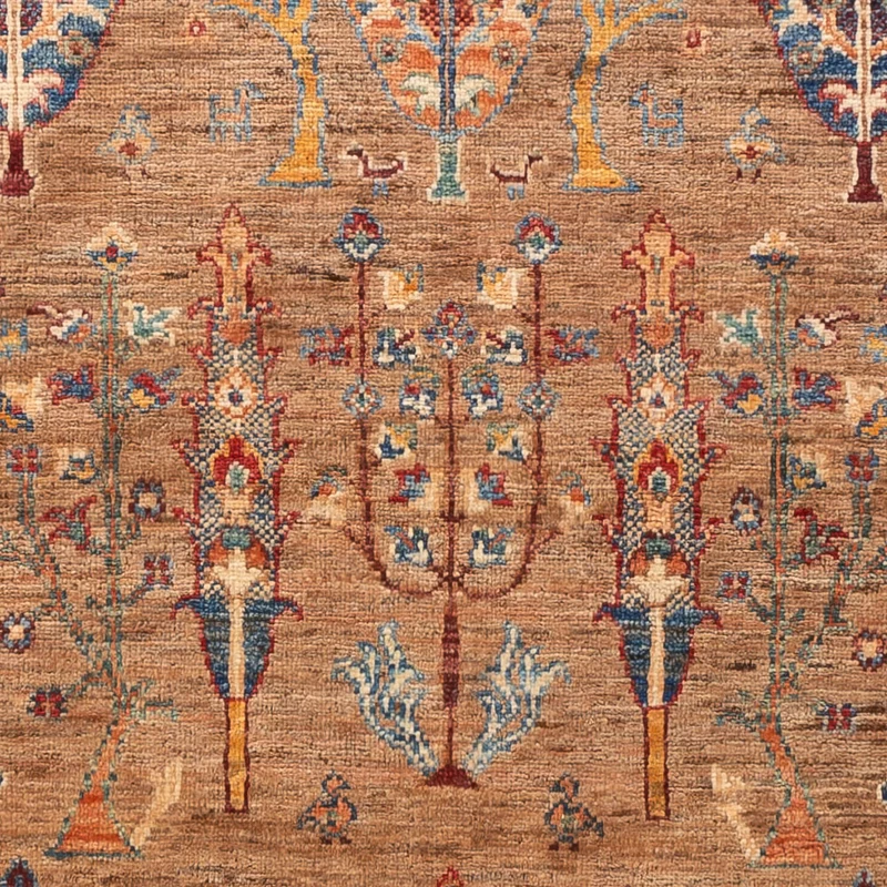 Ziegler Teppich - Ariana - 100 x 149 cm - dunkelbeige