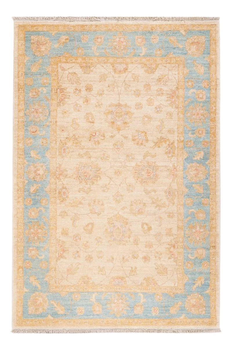 Ziegler Teppich 100x150cm - Orientteppich - beige