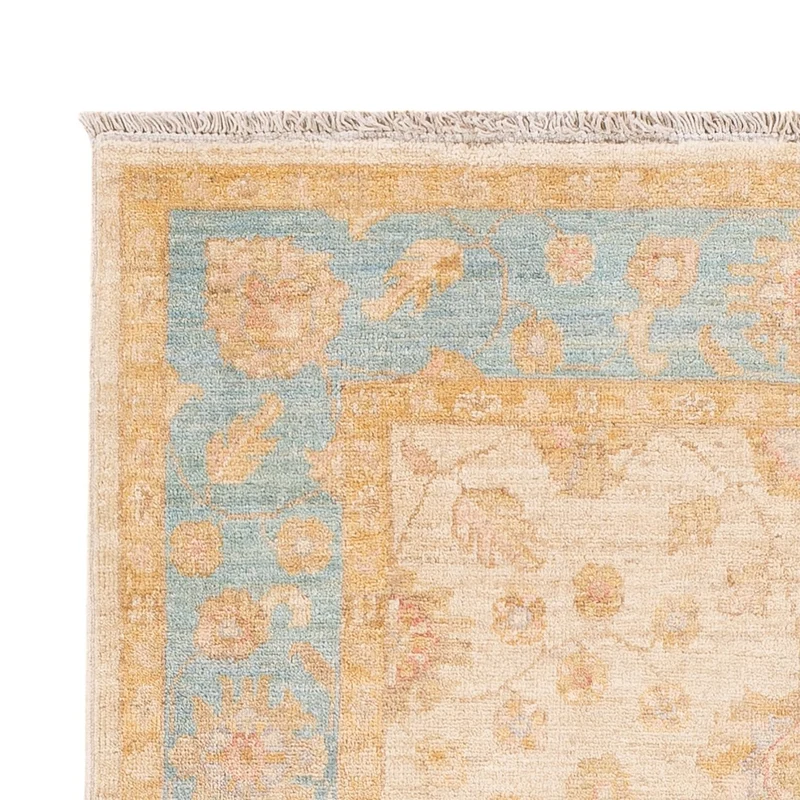 Ziegler Teppich 100x150cm - Orientteppich - beige