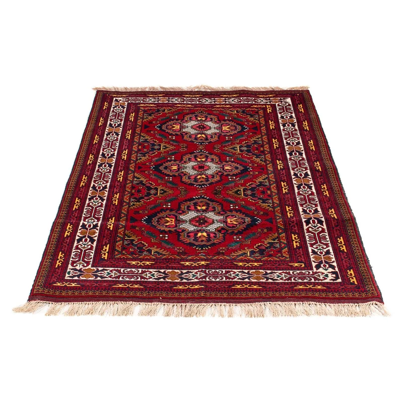 Afghan Teppich 93x145cm - Orientteppich