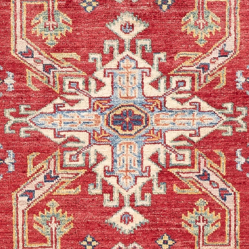 Kazak Teppich 100x154cm - Orientteppich - rot