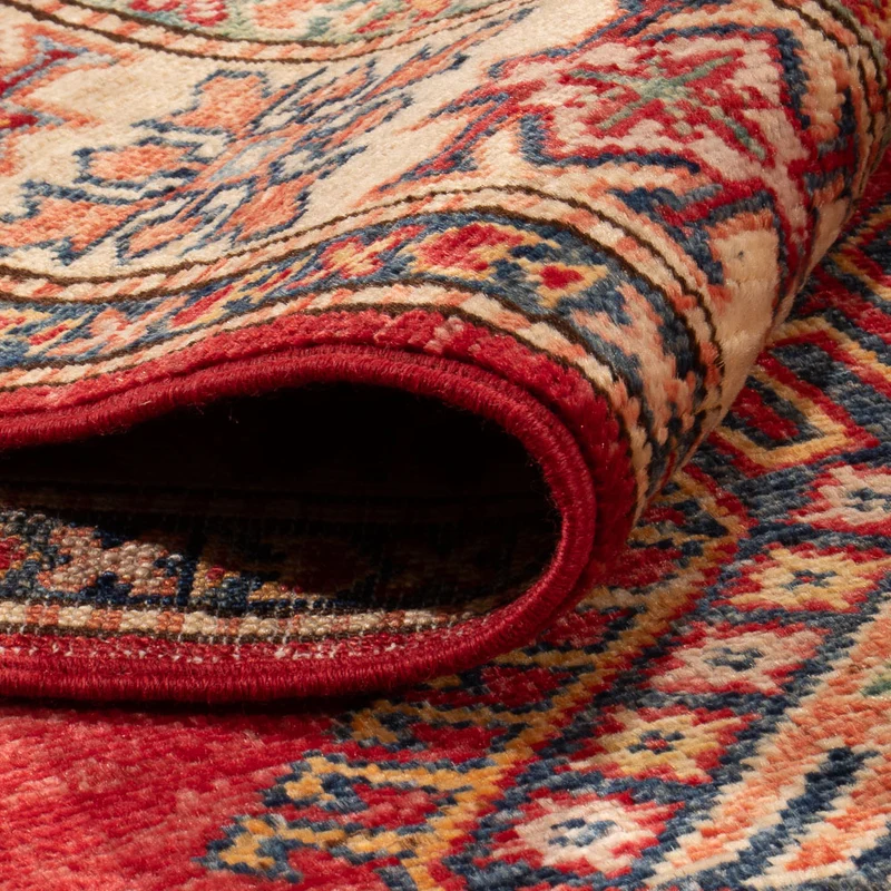 Kazak Teppich 100x154cm - Orientteppich - rot
