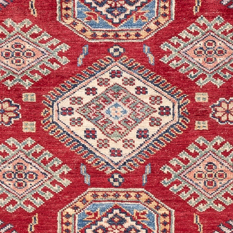 Kazak Teppich 101x154cm - Orientteppich - rot
