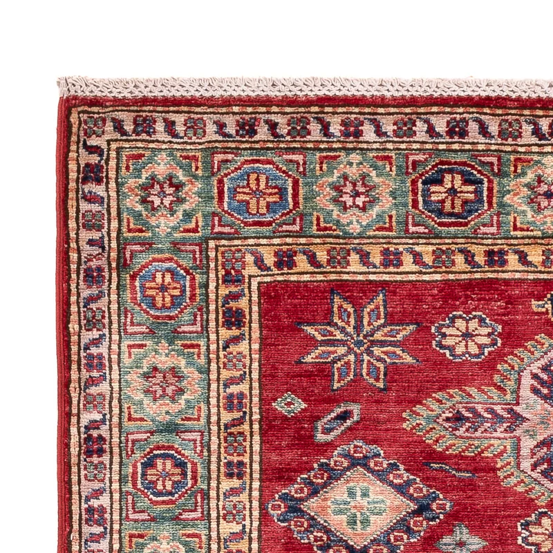 Kazak Teppich 101x154cm - Orientteppich - rot