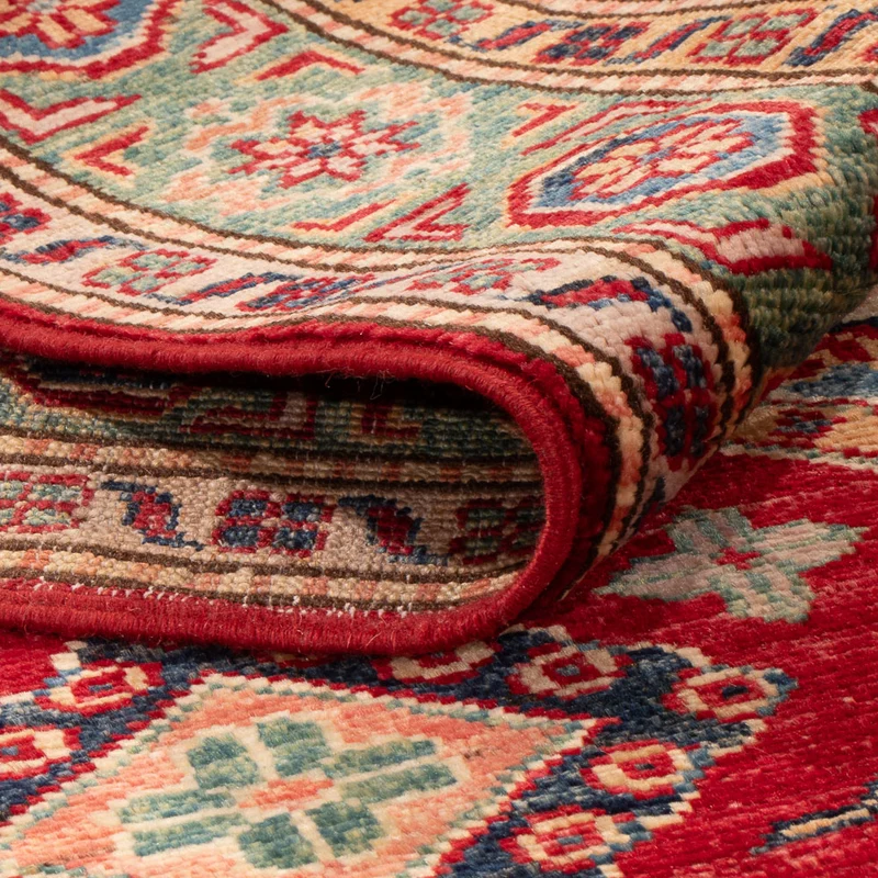 Kazak Teppich 101x154cm - Orientteppich - rot