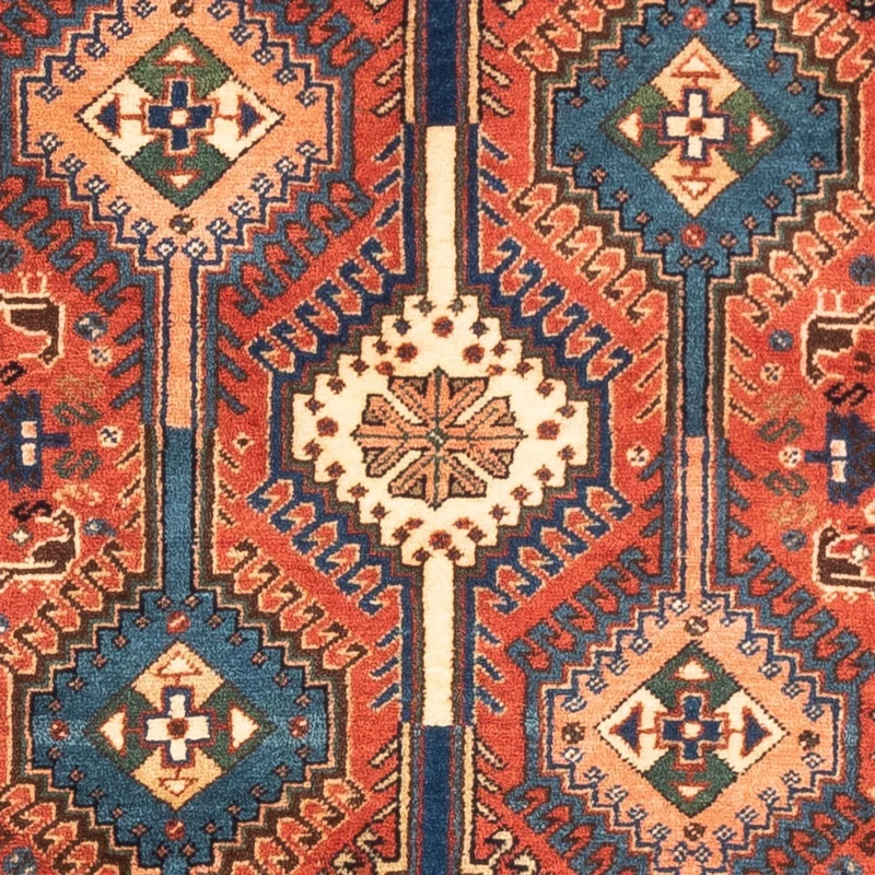 Yalameh Teppich 80x125cm - Perserteppich - rot