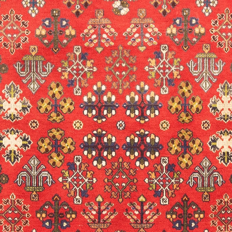Meymeh Teppich 107x154cm - Perserteppich - rot