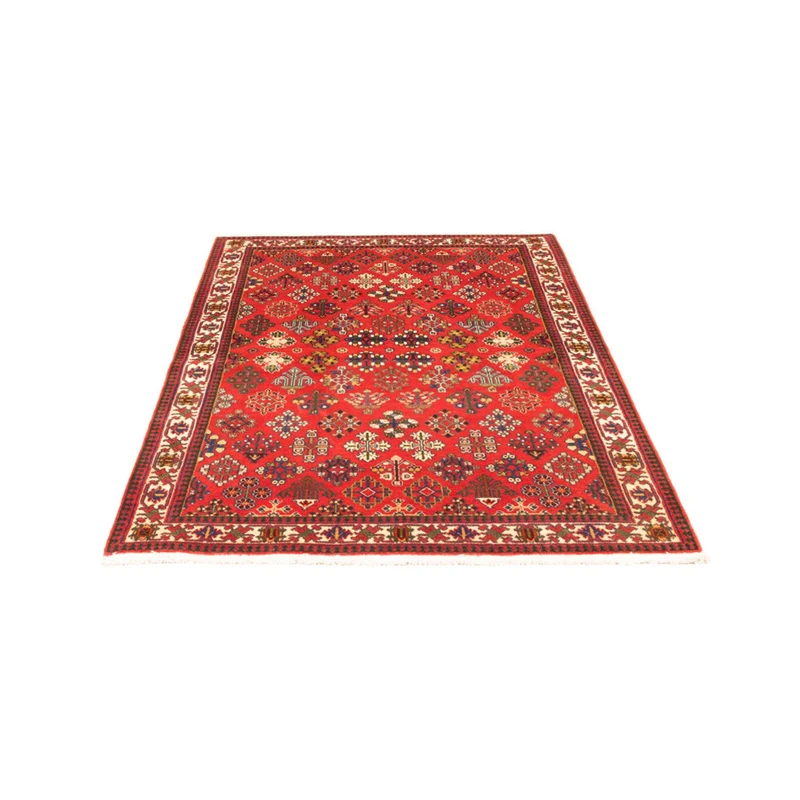 Meymeh Teppich 107x154cm - Perserteppich - rot