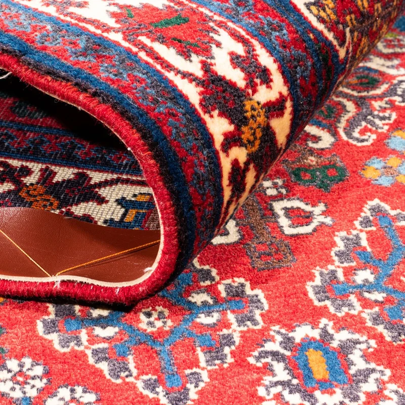 Perserteppich - Nomadic - 110 x 157 cm - rot