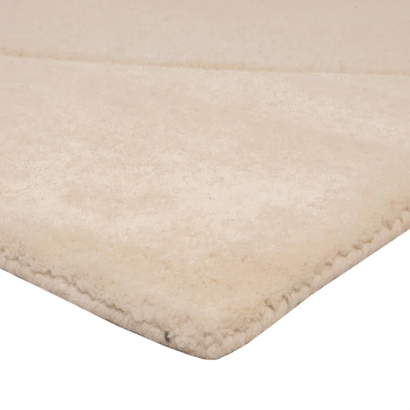 Wollteppich 140x200cm - beige