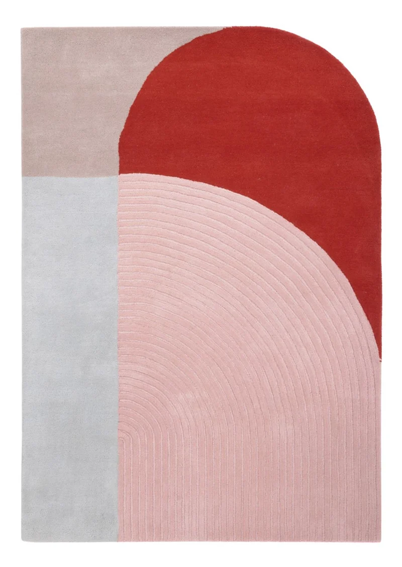 Designer Teppich 140x200cm - mehrfarbig