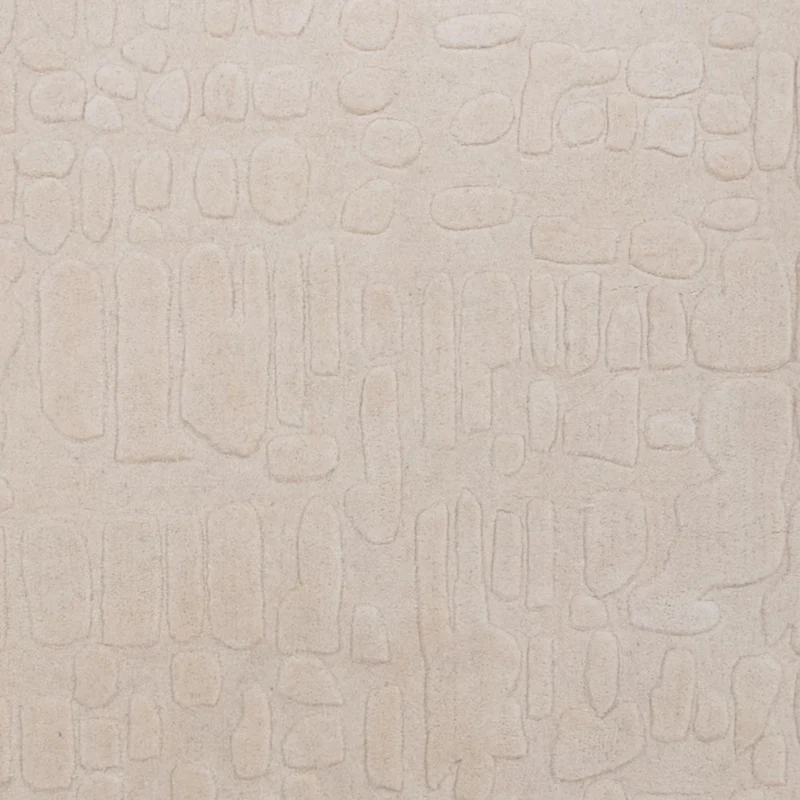 Wollteppich 140x200cm - beige