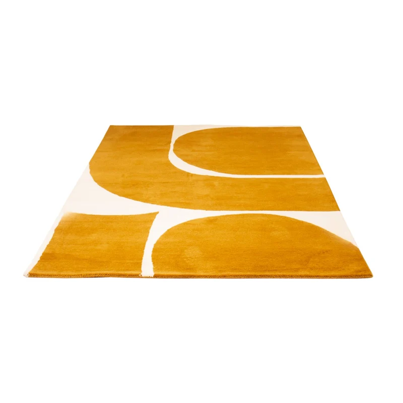 Designer Teppich 140x200cm - gold