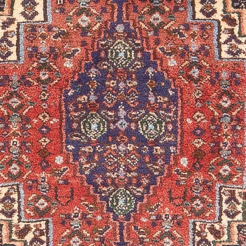 Senneh Teppich 73x100cm - Perserteppich - rot