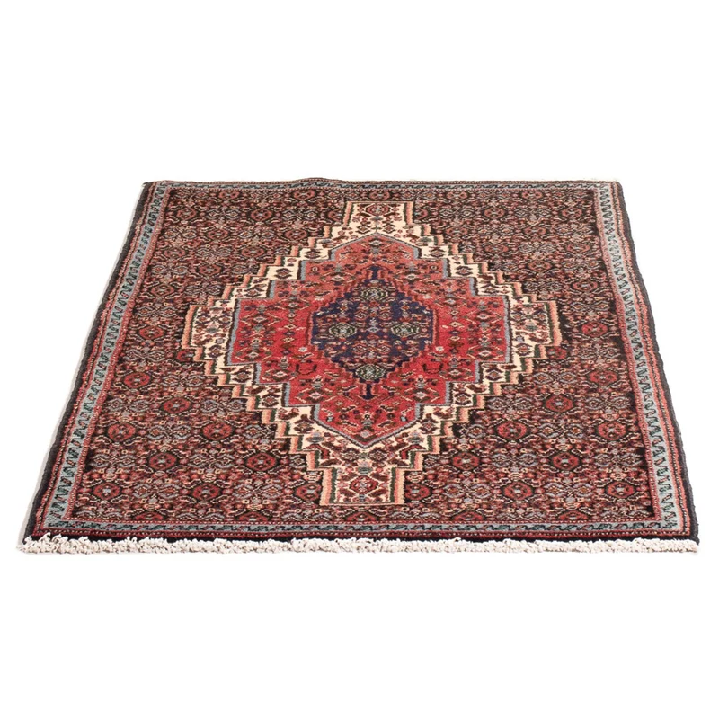 Senneh Teppich 73x100cm - Perserteppich - rot