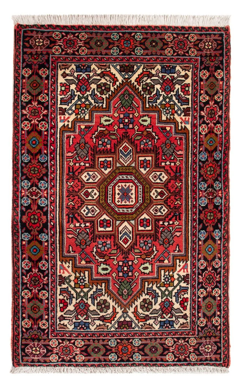 Gholtogh Teppich 58x91cm - Perserteppich - rot
