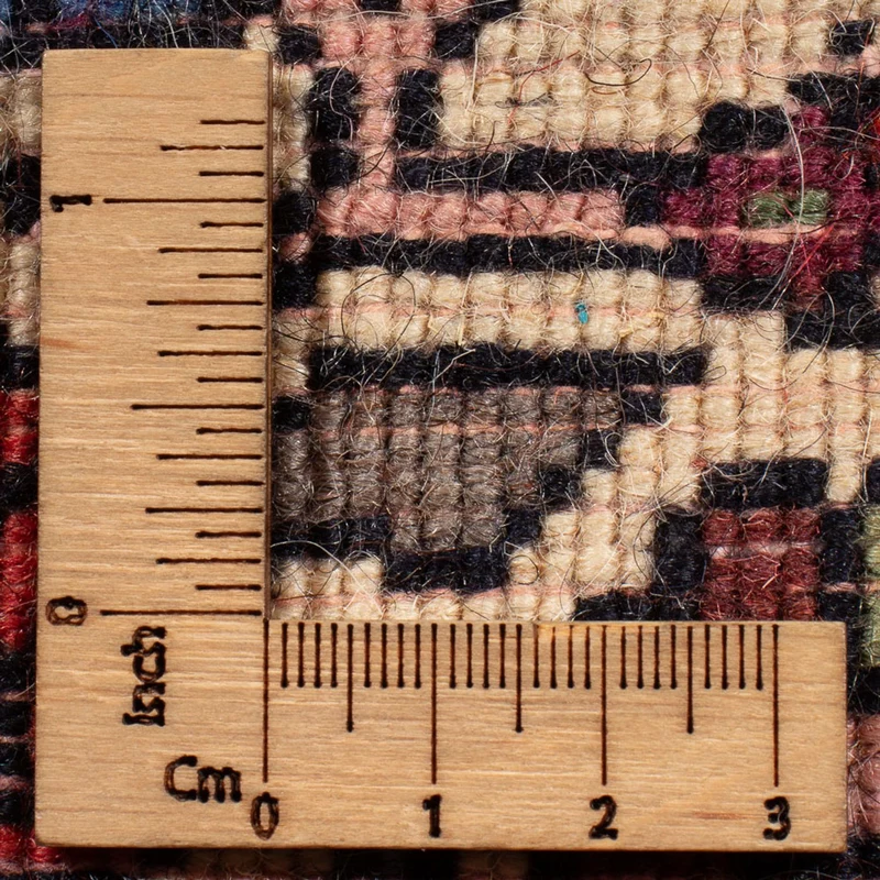 Gholtogh Teppich 58x91cm - Perserteppich - rot